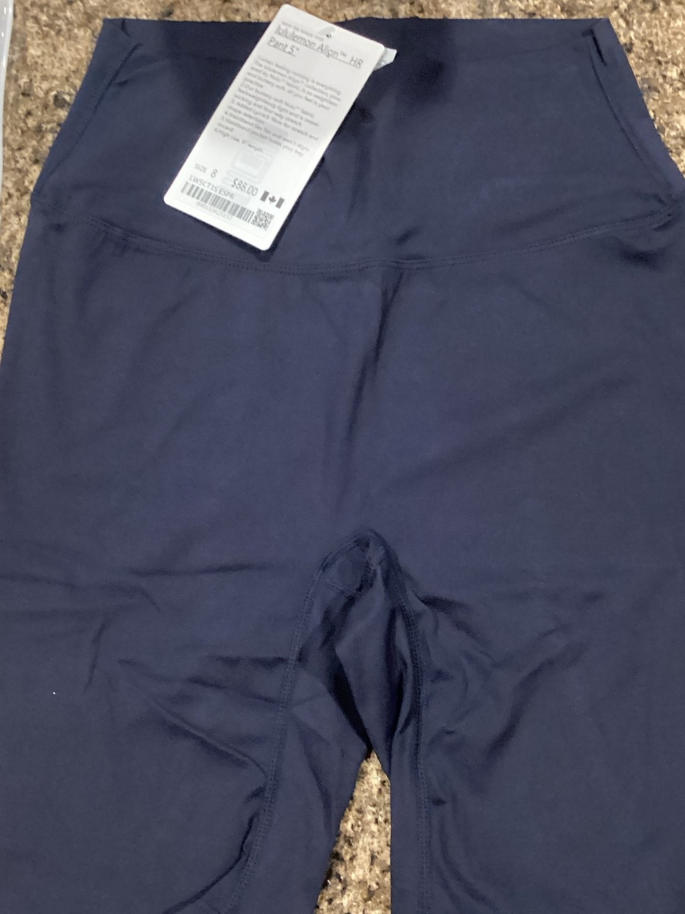 lululemon athletica Deep Navy High-Rise Athletic Shorts